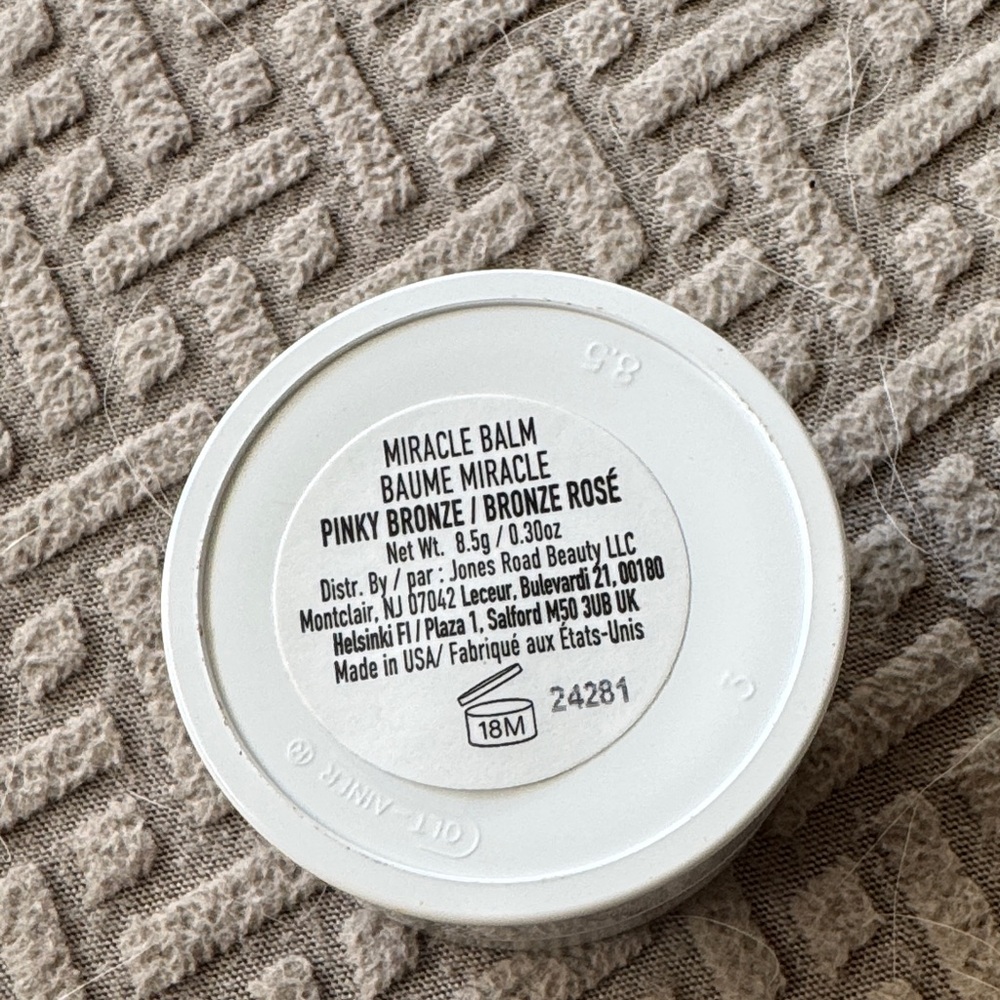 Jones Road Mini Miracle Balm in Pinky Bronze - Picture 3 of 5